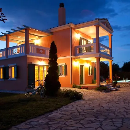 Charming In Lefkada With Private Pool וילה *